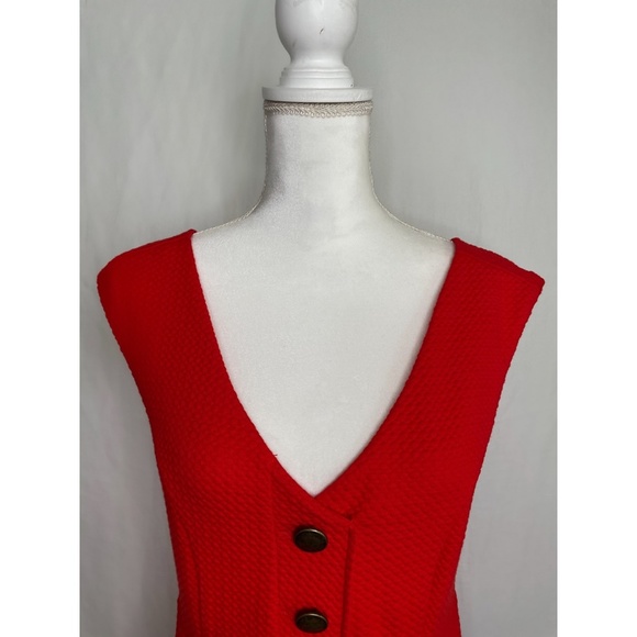 Anthropologie Maeve Red/Verm Dress - Picture 6 of 13